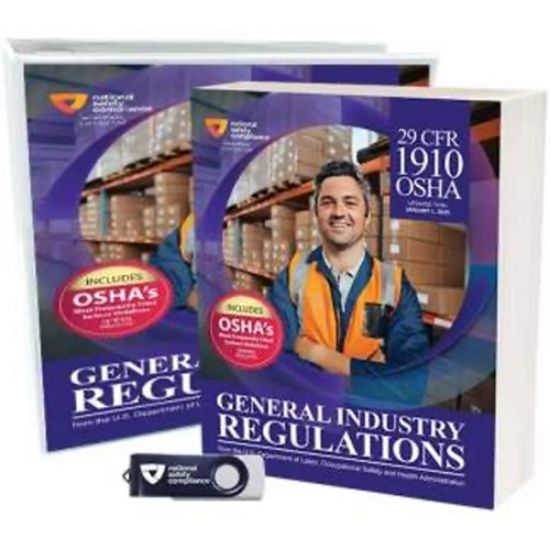 Picture of Code of Federal Regulations (CFR) 1910 OSHA Standards for the General Industry