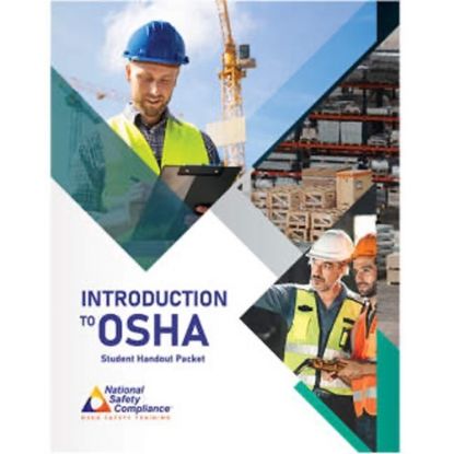 Picture of INTRODUCTION TO OSHA Student Handbook Packet